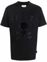 Philipp Plein t-shirt à ornements en cristal - Noir - thumbnail