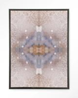 Urban Cotton Wandkleed 'Iberian Lynx' 80 x 110cm in Floating Frame - black
