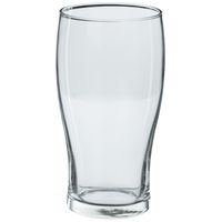 Set van 4x stuks grote bierglazen pint transparant 570 ml - 9 x 16 cm - thumbnail