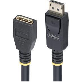 StarTech.com 3m DisplayPort 1.4 Verlengkabel, DP 1.4 Port Saver Kabel, 8K 60Hz/4K 144Hz, DP Male naa