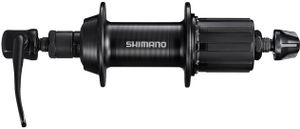 Shimano Achternaaf 8/9 speed FH-TX500 QR 36 gaats zwart