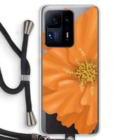 Orange Ellila flower: Xiaomi Mi Mix 4 Transparant Hoesje met koord