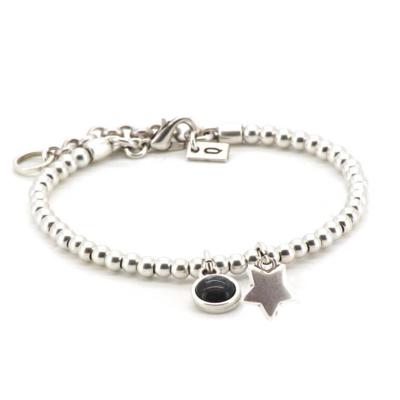 Qoss Armband Zoey Ster Zwart