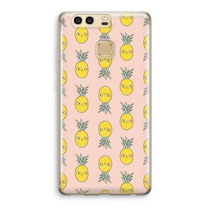 Ananas: Huawei P9 Transparant Hoesje