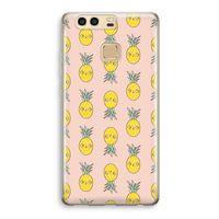 Ananas: Huawei P9 Transparant Hoesje