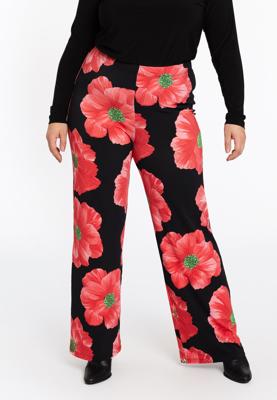 Yoek Pantalon PETALS | Rood | Maat 46/48