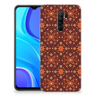Xiaomi Redmi 9 | TPU bumper | Batik Brown