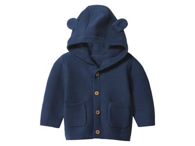 lupilu Gebreid baby vestje (Donkerblauw, 50/56)