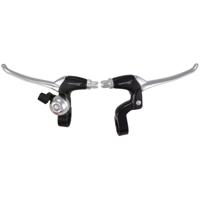 VWP saccon remgreepset met bel shimano nexus 7v zwart/zilver