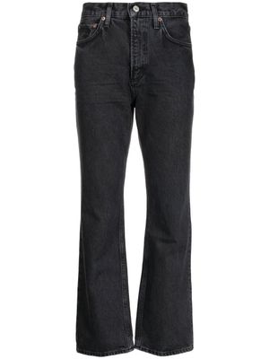 AGOLDE jean bootcut à taille haute - Noir