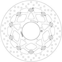 BREMBO Serie Oro remschijf, remschijven voor de moto, zwevend 78B408B7