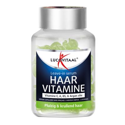 Lucotivaal Vitamine Leave-in Serum Pluizig en Krullend Haar 25Capsules