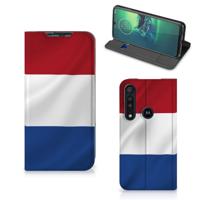 Motorola G8 Plus | Standcase | Nederlandse Vlag