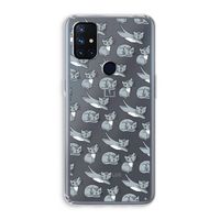 Poezen: OnePlus Nord N10 5G Transparant Hoesje