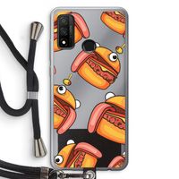 Hamburger: Huawei P Smart (2020) Transparant Hoesje met koord Hamburger: Huawei P Smart (2020) Transparant Hoesje met koord
