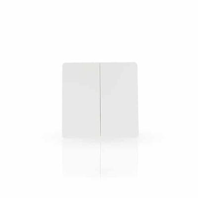 Wifi draadloos dubbele afstandsbediening/dimschakelaar Novo WIT
