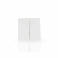 Wifi draadloos dubbele afstandsbediening/dimschakelaar Novo WIT