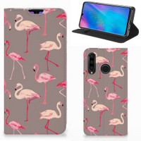 Huawei P30 Lite New Edition Hoesje maken Flamingo - thumbnail