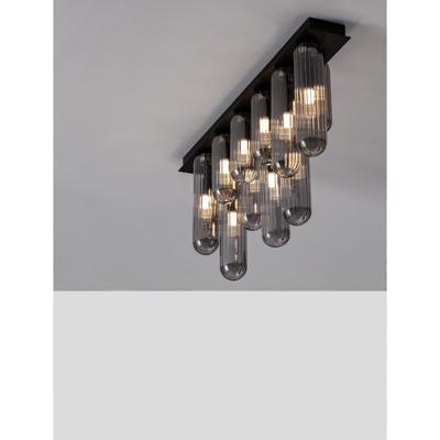 Lyora Design plafondlampGustave zwart 12-lichts - 9028853