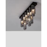 Lyora Design plafondlampGustave zwart 12-lichts - 9028853