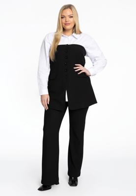 Yoek Broek bootleg | Zwart | Maat 42/44