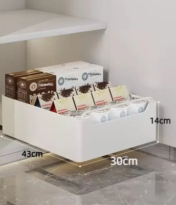 KlimPaws SlideRack - Uitschuifbare Keuken Organizer met Ladegeleider