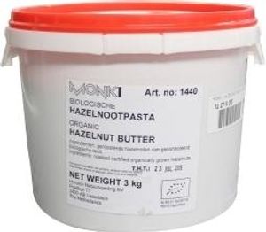 Monki Hazelnootpasta eko bio (3 Kilogr)