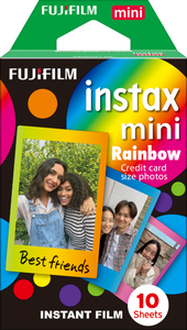 Fujifilm Instax Colorfilm Mini Rainbow (10 stuks)