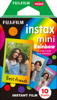 Fujifilm Instax Colorfilm Mini Rainbow (10 stuks) - thumbnail