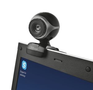 Trust Exis Webcam - Zwart