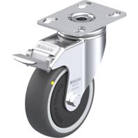 Blickle LKPA-PATH 101KF-FI-ELS Zwenkwiel met rem Wieldiameter: 100 mm Draagvermogen (max.): 120 kg 1 stuk(s)