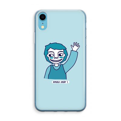 Zwaai: iPhone XR Transparant Hoesje
