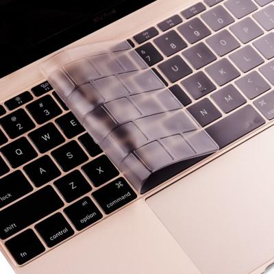 MacBook 12 inch (2015) en Pro 13.3 inch (2016) / A1708 (EU versie) zacht Siliconen ENKAY Toetsenbord Protector Skin