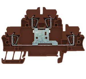 Weidmüller 1799790000 Klem 2-etages Spanveer Bruin 50 stuk(s)