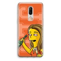 Jamie Lee Simpson: OnePlus 6 Transparant Hoesje