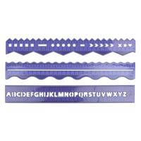 Linialenset Creatief 30cm, 3dlg.