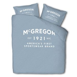 McGregor McGregor Boston - Licht Blauw Dekbedovertrek Lits-jumeaux (240 x 240 cm + 2 kussenslopen) Dekbedovertrek