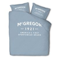 McGregor McGregor Boston - Licht Blauw Dekbedovertrek Lits-jumeaux (240 x 240 cm + 2 kussenslopen) Dekbedovertrek
