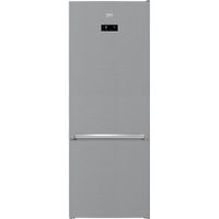 Beko RCNE560E40ZXBN koel-vriescombinatie Vrijstaand 560 l E Zilver - thumbnail