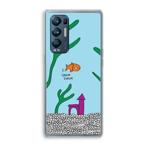 Aquarium: Oppo Find X3 Neo Transparant Hoesje