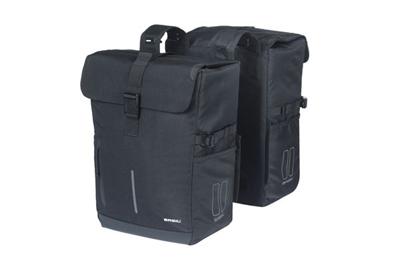 Basil Tas move dubbel zwart | 30l