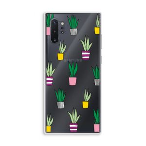 Sanseveria: Samsung Galaxy Note 10 Plus Transparant Hoesje