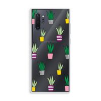 Sanseveria: Samsung Galaxy Note 10 Plus Transparant Hoesje