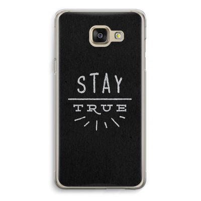 Stay true: Samsung Galaxy A5 (2016) Transparant Hoesje