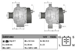 Dynamo DAN1483