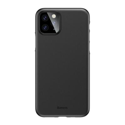 Voor iPhone 11 Pro Max Baseus Wing ultradun Frosted PP geval (zwart)