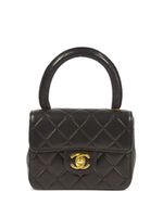 CHANEL Pre-Owned mini sac à main Classic Flap (1992) - Noir