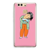 Visknuffel: Huawei P9 Transparant Hoesje