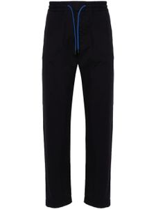 PS Paul Smith pantalon droit à lien de resserrage - Bleu