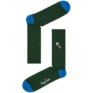 Happy Socks Ribbed Embroidery Ufo Sock